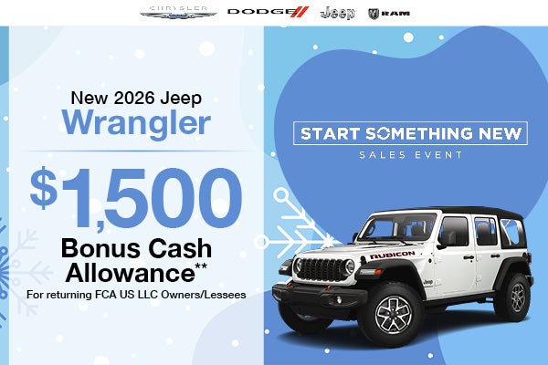 NEW 2026 Jeep Wrangler