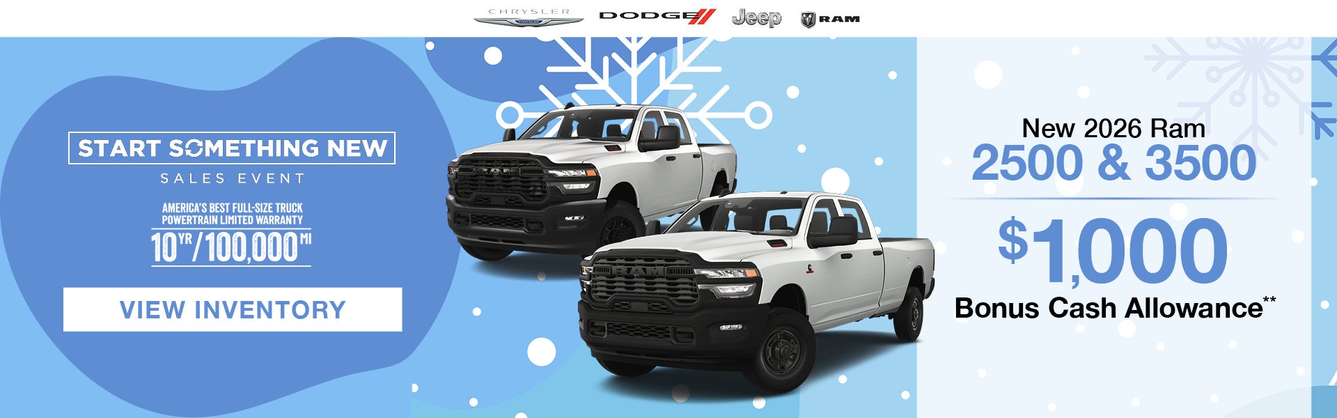 NEW 2026 Ram 2500 & 3500