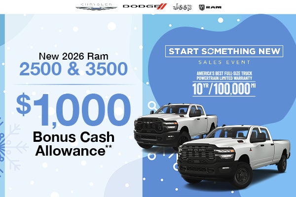 NEW 2026 Ram 2500 & 3500