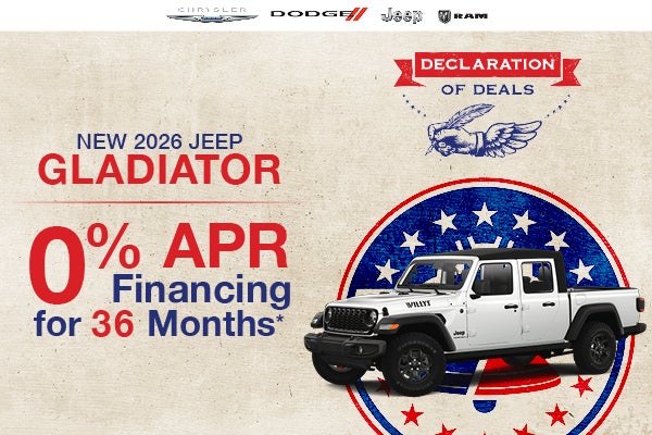 New 2026 Jeep Gladiator