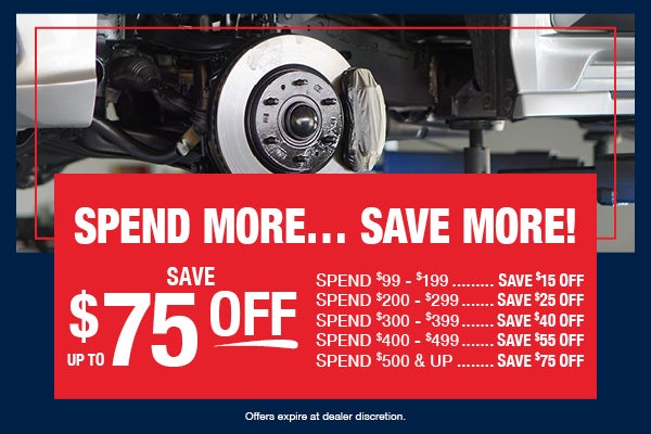 Spend More… Save MORE!