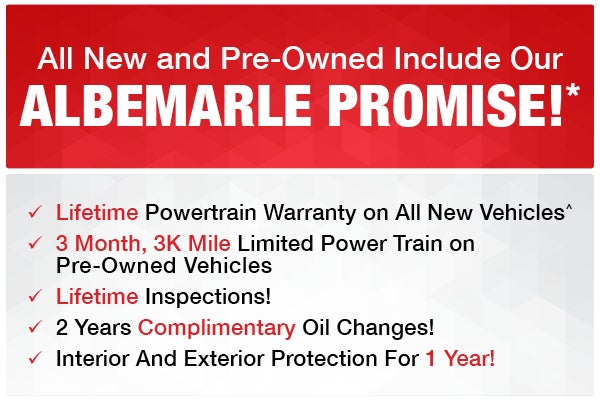  Our Albemarle Promise
