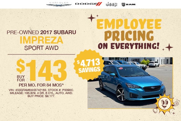 Used Specials