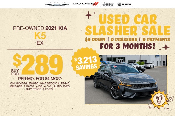 Pre-Owned 2021 KIA K5 EX