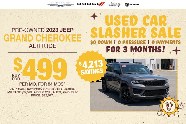 Pre-Owned 2023 JEEP GRAND CHEROKEE ALTITUDE