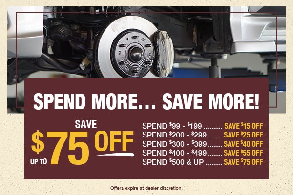 Spend More… Save MORE!