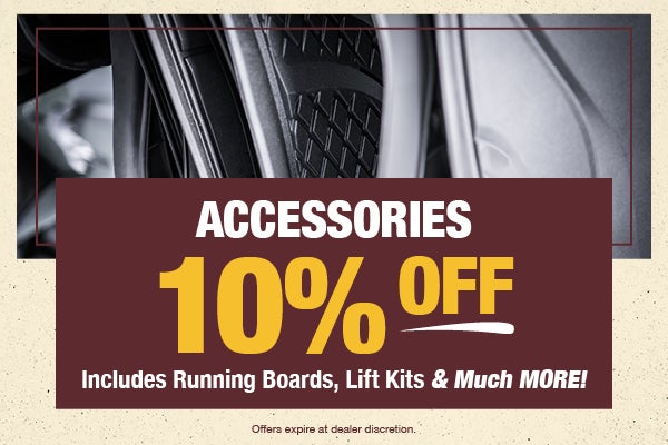10% Off Accessories