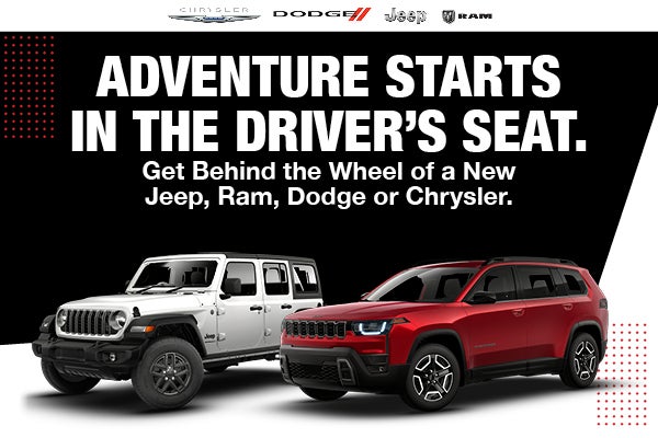 Adventure Starts in the Driver’s Seat.