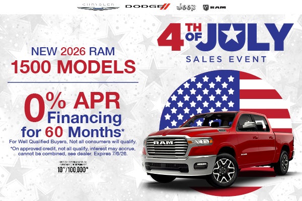 2026 Ram 1500 Models