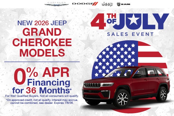 2026 Jeep Grand Cherokee Models