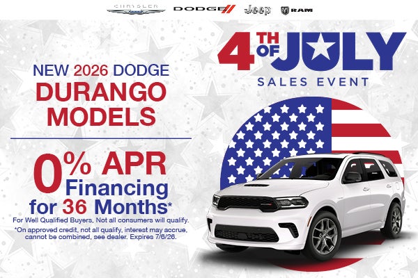 2026 Dodge Durango Models