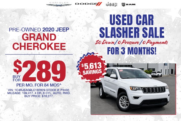 Pre-Owned 2020 JEEP GRAND CHEROKEE