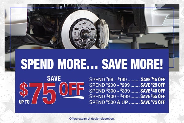 Spend More… Save MORE!
