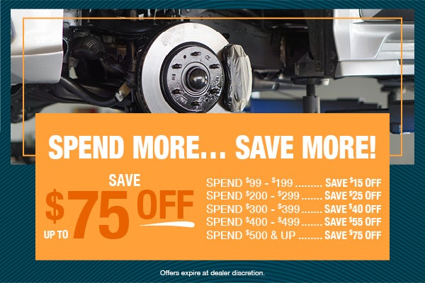 Spend More… Save MORE!