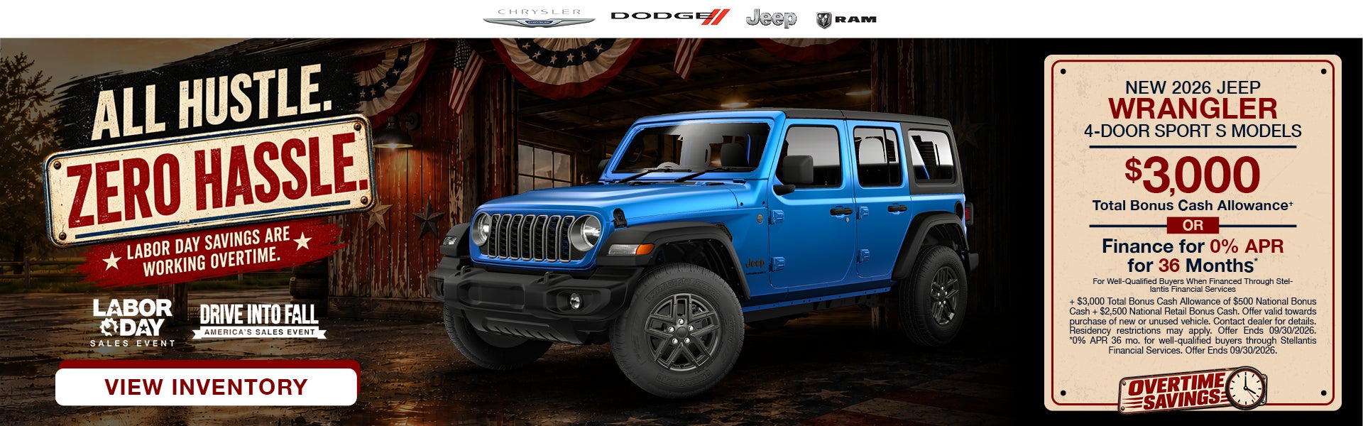 Jeep Wrangler 4-Door Sport S Models