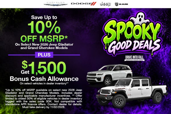 Save Up to 10% Off MSRP*