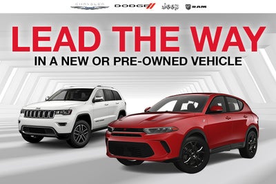 Lead the Way
in a New or Pre-Owned Vehicle