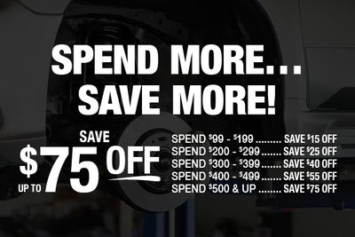 Spend More… Save MORE!