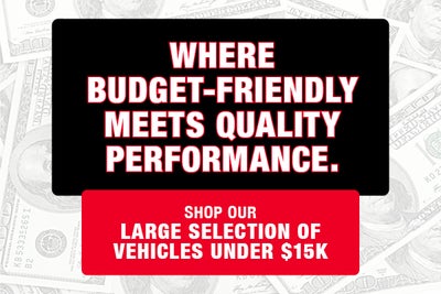 Don’t Break the Bank – We Have Budget-Friendly Vehicles in Stock!