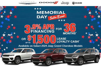 3.9% APR Financing for 36 Months^