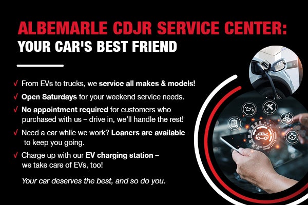 Albemarle CDJR Service Center: Your Car's Best Friend